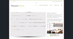 Desktop Screenshot of pleasedclient.com